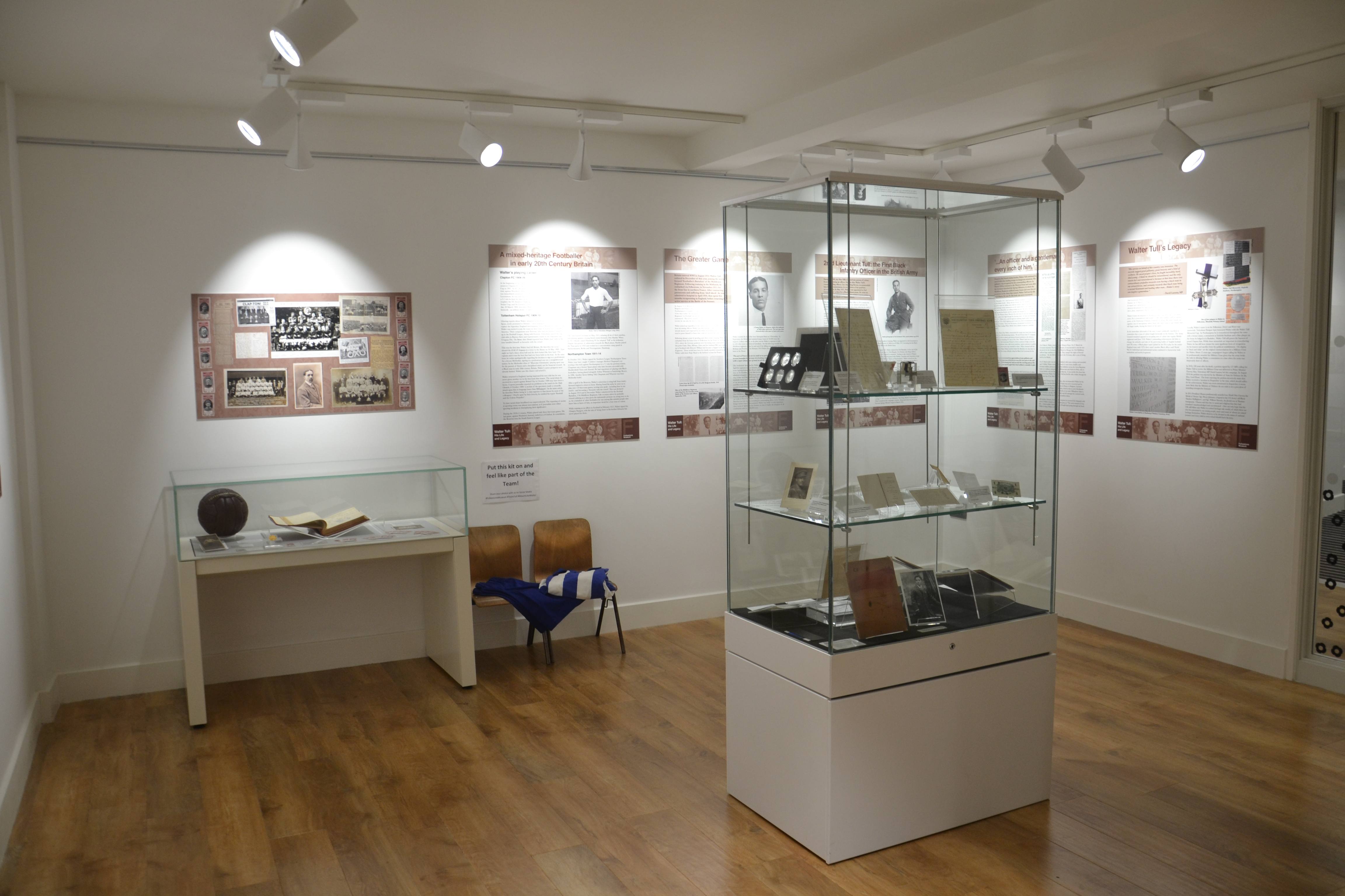 Temporary Gallery - Walter Tull Exhibition.JPG