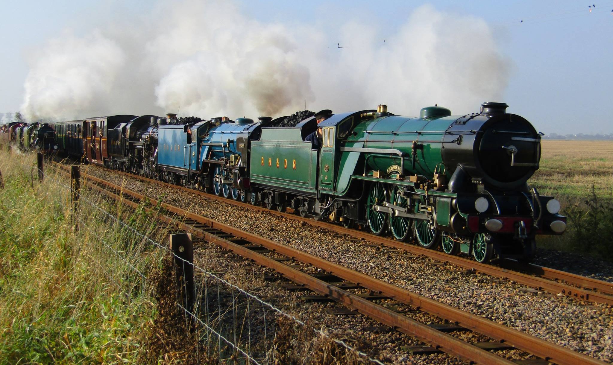 One of Kent's heritage railways - The Romney Hythe and Dymchurch Railway resized.jpg